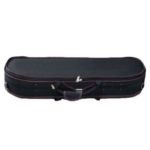  SKY 4/4 Full Size Professional Halfmoon Shape Lightweight Violin Hard Case with Hygrometer