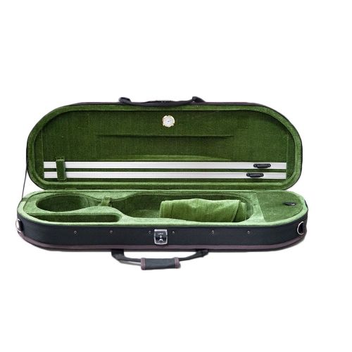  SKY 4/4 Full Size Professional Halfmoon Shape Lightweight Violin Hard Case with Hygrometer