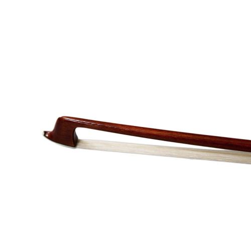  Sky Music Sky 4/4 Full Size Pernambuco Violin Bow with Silver Part Double Pearl Eye Genuine Mongolian Horsehair