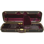 Sky Music SKY Luxury Euro-Style 4/4 Full Size Violin Case Oblong Black/Maroon