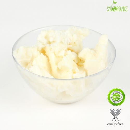  Organic Shea Butter By Sky Organics: Unrefined, Pure, & Raw Ivory 16oz (2 Pack)