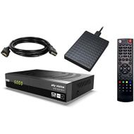 Sky Vision UHD 3000 HD+ Digital UHD Satellite Receiver + 1TB Hard Drive (4K UHD, HDTV, DVB S2, HDMI, USB 3.0, PVR Ready, 2160p, Unicable)