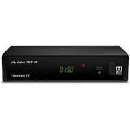 sky vision 150 T HD DVBT 2 Receiver (Digital Receiver for DVB T2, HD TV Receiver, HEVC H.265 Decoder, HDMI, USB 2.0, LAN, SCART, Dolby Digital Plus, Freenet TV Receiver), Black