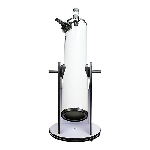  Sky Watcher Classic 200 Dobsonian 8-inch Aperature Telescope - Solid-Tube - Simple, Traditional Design - Easy to Use, Perfect for Beginners, White (S11610)