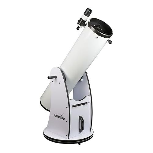  Sky Watcher Classic 200 Dobsonian 8-inch Aperature Telescope - Solid-Tube - Simple, Traditional Design - Easy to Use, Perfect for Beginners, White (S11610)