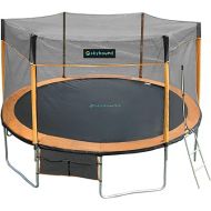 SkyBound 10ft 12ft 14ft 15ft 16ft Trampoline with Enclosure Net, Large Trampoline for Kids and Adults - ASTM Approved - Heavy Duty Recreational Trampolines - Outdoor Trampoline for Kids - Outdoor Fun