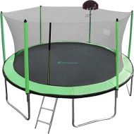 SkyBound 10FT 12FT 14FT 15FT 16FT Trampoline with Enclosure Net, Large Trampoline for Kids and Adults - ASTM Approved - Heavy Duty Recreational Trampolines - Outdoor Trampoline for Kids - Outdoor Fun