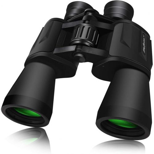  SkyGenius 10 x 50 Binoculars for Adults Full-Size, Binoculars for Bird Watching Sightseeing Wildlife Watching with Low Light Night Vision