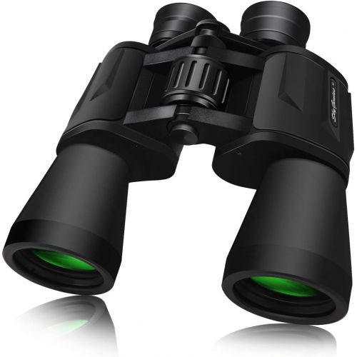  [아마존베스트]SkyGenius 10 x 50 Powerful Binoculars for Adults Durable Full-Size Clear Binoculars for Bird Watching Travel Sightseeing Hunting Wildlife Watching Outdoor Sports Games and Concerts