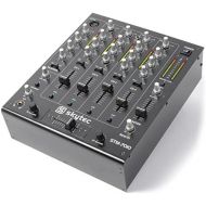 [아마존베스트]Skytec STM-7010 4-Channel DJ Mixer USB MP3 EQ