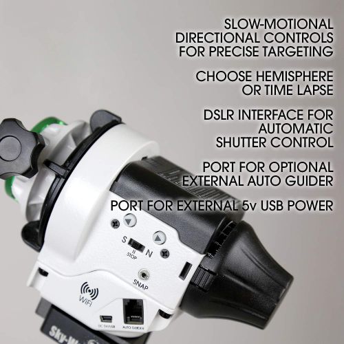  Sky-Watcher Star Adventurer 2i Astro Pack ? Motorized Dslr Night Sky Tracker for Portable Nightscapes, Time-Lapse, and Panoramas ? Remote Camera Control ? Long Exposure Imaging