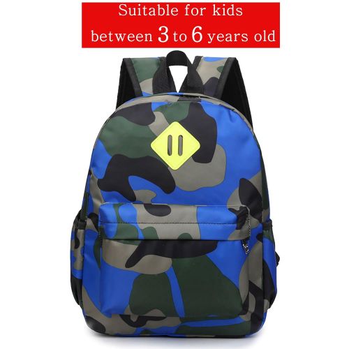  Skyflying Small Camouflage Human Engineering Large Lightweight Backpack for Kids in 3-year-old to 6-year-old