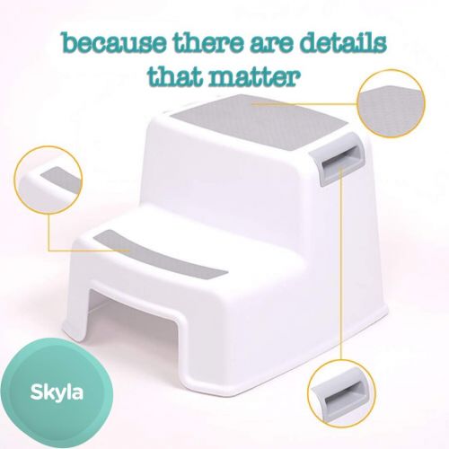  Skyla Homes Skylas Kids Step Stool for Child Potty Training Best for Use in The Bathroom or Kitchen