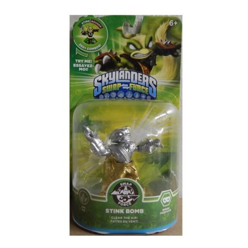  Skylanders SWAP Force Stink Bomb SILVER and GOLD Metallic Variant