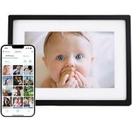 Skylight Digital Picture Frame - WiFi Enabled with Load from Phone Capability, Touch Screen Digital Photo Frame Display - Customizable Gift for Friends and Family - 10 Inch Black