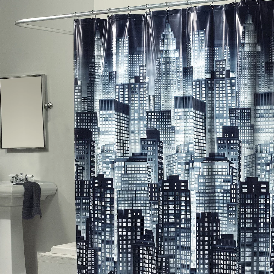 Skyline 70-Inch x 72-Inch Shower Curtain