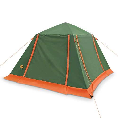  Skylink Family Camping Tent with Instant Setup - 4 Door Pop up Tent for 4-6 Person