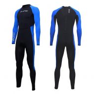 Skyone Full Body Dive Wetsuit Sports Skins Lycra Rash Guard for Men Women, UV Protection Long Sleeve One Piece Swimwear for Snorkeling Surfing Scuba Diving Swimming Kayaking Sailing Canoe