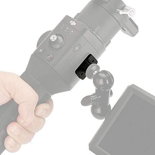  Skyreat 1/4 Aluminum-Alloy Monitor Holder Mount Compatible with DJI Ronin-S/Ronin SC Handheld Gimbal