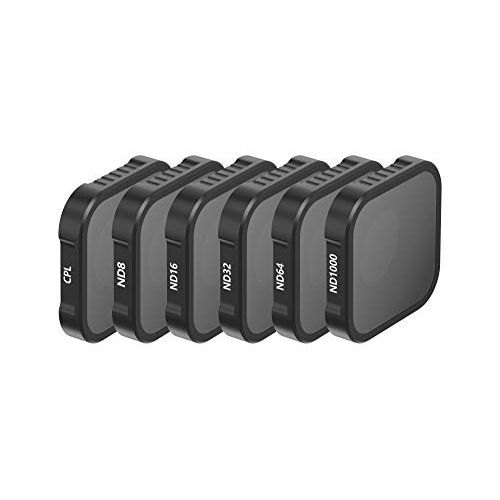 Skyreat ND Filters for GoPro Hero 9 10 Black 6 Pack - (CPL/ND8/ND16/ND32/ND64/ND1000)