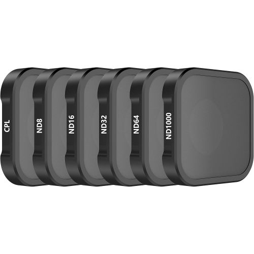  Skyreat ND Filters for GoPro Hero 9 10 Black 6 Pack - (CPL/ND8/ND16/ND32/ND64/ND1000)