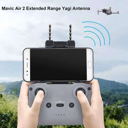  [아마존베스트]Skyreat Antenna Range Extender Yagi-UDA 5.8Ghz Signal Boosters for DJI Mini 2 / Mavic Air 2 Drone Specific Accessories