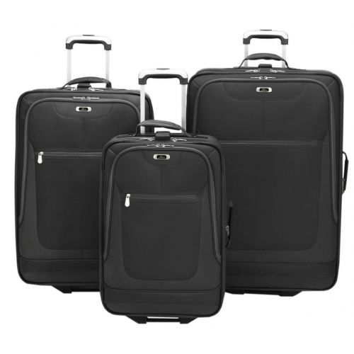  Skyway Luggage Epic 21 Inch 2 Wheel Expandable Carry On, Black