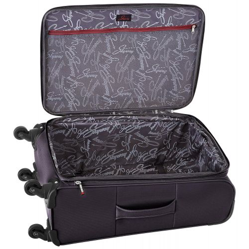  Skyway FL Air 20-Inch 4 Wheel Expandable Carry-On, Gray