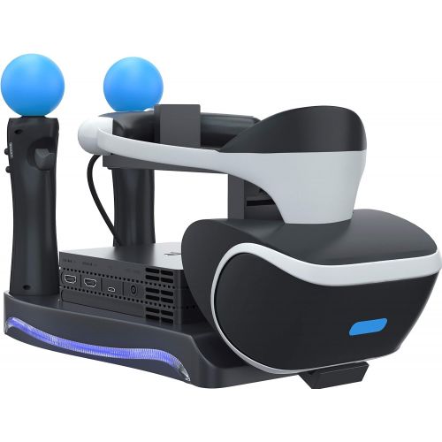  [아마존베스트]Skywin PSVR Stand - Charge, Showcase, and Display Your PS4 VR Headset and Processor - Compatible with Playstation 4 PSVR - Showcase and Move Controller Charging Station
