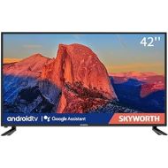 Skyworth S3G 42-inch 1080p HD Android TV, LED Smart TV, with Dolby Vision, Chromecast and Google Assistant Built-in, for Garage RV Outdoor Bedroom