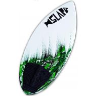Slapfish USA Made Skimboards - Green Fiberglass & Carbon with Traction Deck Grip - 4 Sizes - Kids & Adults - Beginner to Advanced - No Weight Limit Option