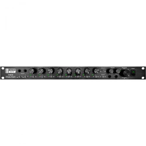  Slate Digital},description:The VRS-8 is the nerve center to Slate Digitals Virtual Microphone System, featuring eight VMS-One ultra-linear mic preamps, each with the VMS technology