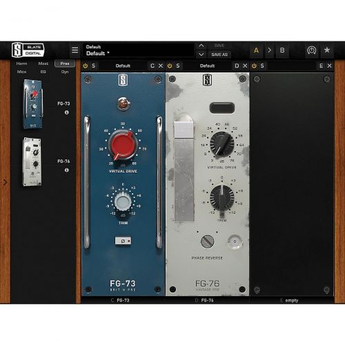  Slate Digital},description:The Slate Digital VIRTUAL PREAMP COLLECTION brings the authentic tone of two of the audio industry’s most classic microphone preamplifiers to your digita