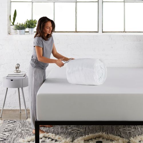  Sleep Innovations 2.5 in. Gel Memory Foam Mattress Topper with Cover