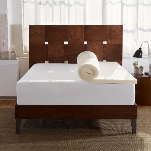  [아마존 핫딜]  [아마존핫딜]Sleep Innovations 2Sure Temp Memory Foam Matratzenauflage, weiss, Twin