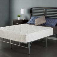 Sleep Master 8 Coil Mattress and Easy to Assemble Smart Platform Metal Bed Frame, Twin
