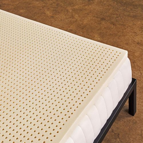  Sleep On Latex Pure Green 100% Natural Latex Mattress Topper - Soft - 2 Inch - Twin Size