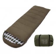 Sleeping Bags Long Camping Outdoor Adult Spring and Autumn Winter Down Cotton Hooded Camping Gift