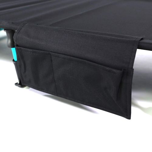  Sleepingo FE Active - Compact Folding Cot Built with Full Aluminum Designed as Ultralight Portable Camping Bed for Camping, Hiking, Trekking, Backpacking| Designed in California, USA