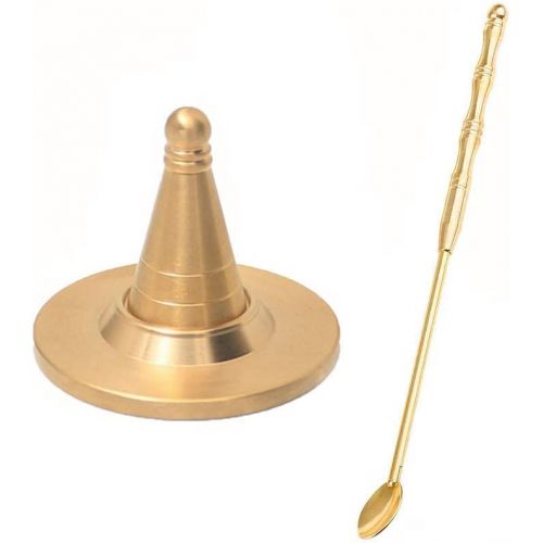  인센스스틱 sleeri Incense Cone Making Kit, Incense Cone Making Mould, Incense Cone Mould - Incense Stick Burner Holder, 3PCs/Set DIY Brass Incense Making Supplies, DIY Tower Incense Burner To