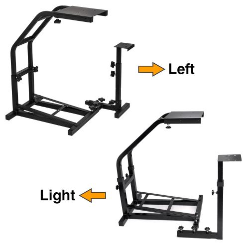  Slendor Racing Wheel Simulator Stand for Logitech G29, G27, G25, G920 Steering Gaming Wheel Stand Without Wheel and Pedals