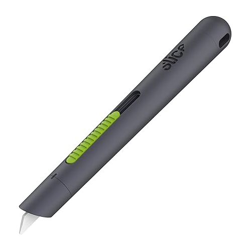  Slice 10512 Pen Cutter, Auto-Retractable Ceramic Blade, Safety Knife, Stays Sharp up to 11x Longer Than Steel Blades