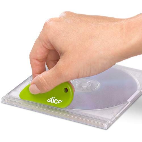  Slice 00100 Ceramic Blade Safety Cutter, Opens Clamshell Packaging, Coupon Cutter, Trim Photos, Scrapbooking, Fits Keychain