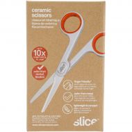 Slice 10544 Ceramic Scissors, Never Rusts, Finger Friendly, Food Grade, BPA & Lead Free, 1 Pack Rounded Tip