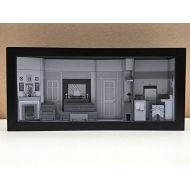 Slick Artwork I Love Lucy Apartment set shadowbox diorama - memorabilia picture art collector gift