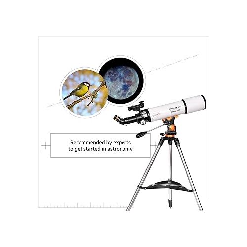  Slokey Discover The World Telescope for Astronomy for Adult Beginners - Professional, Portable and Powerful 20x-250x - Easy to Mount and Use - Astronomical Telescope for Moon, Planets and Stargazing