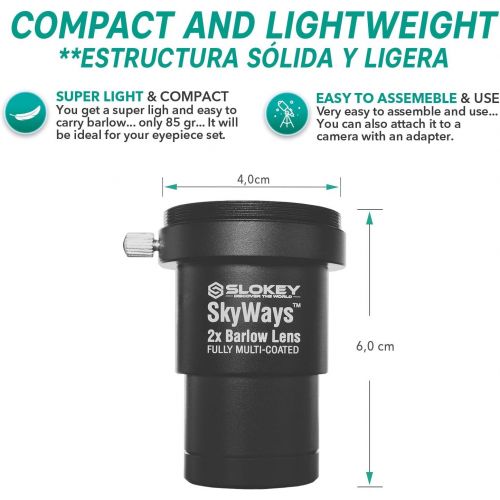  [아마존베스트]Slokey Discover The World Barlow Pro lens