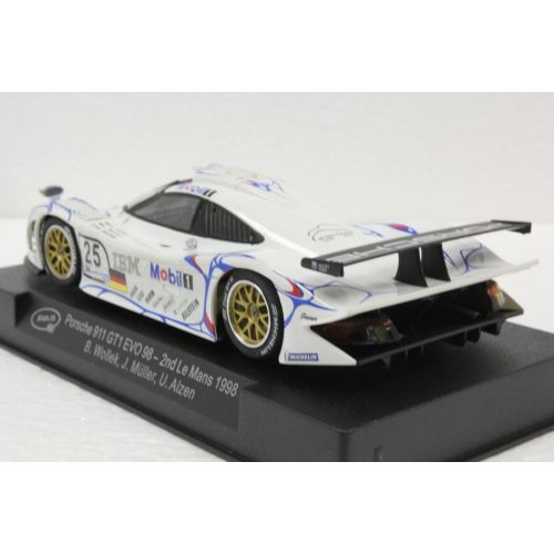  Slot it SLOT IT SICA23D PORSCHE 911 GT1 EVO 98 WNEW ANGLEWINDER MOTOR NEW 132 SLOT CAR