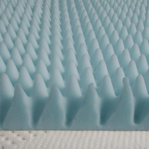  Slumber Perfect Highloft Supreme 3-inch Convoluted Gel Memory Foam Topper