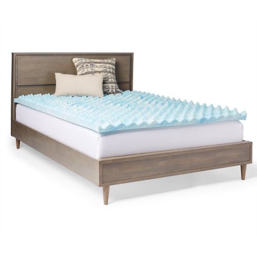  Slumber Solutions Gel Big Bump 3-inch Memory Foam Mattress Topper